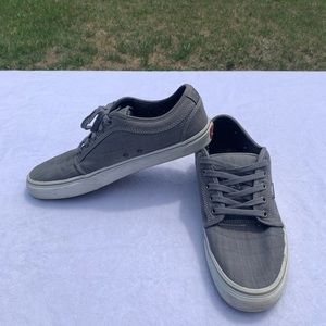 Mens Grey Vans